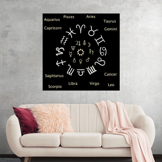 "Astrology Chart Zodiac Signs"