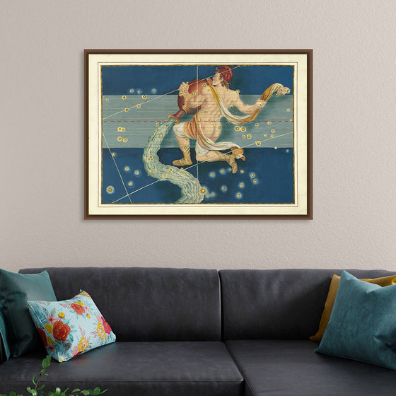 "Aquarius Vintage Zodiac Art", Johann Bayer