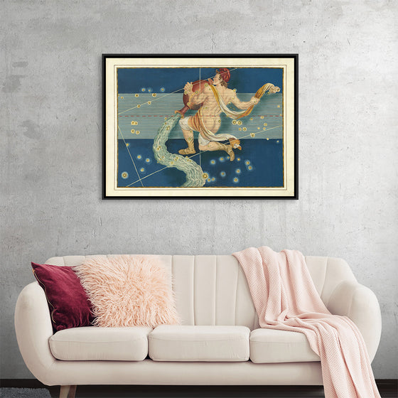 "Aquarius Vintage Zodiac Art", Johann Bayer