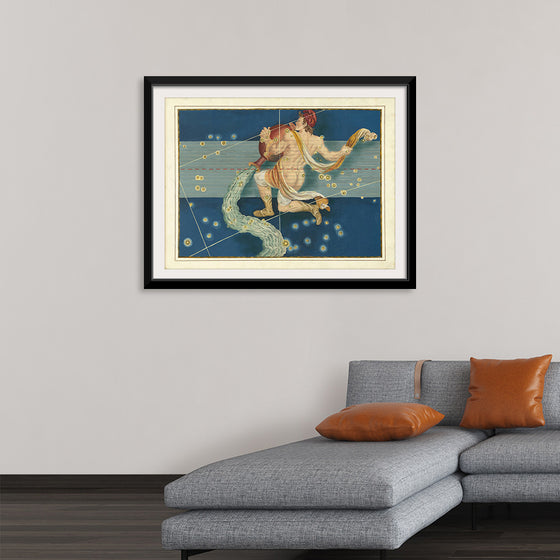 "Aquarius Vintage Zodiac Art", Johann Bayer