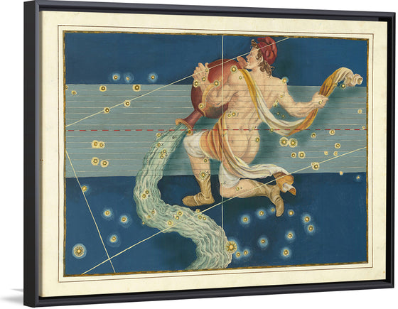 "Aquarius Vintage Zodiac Art", Johann Bayer