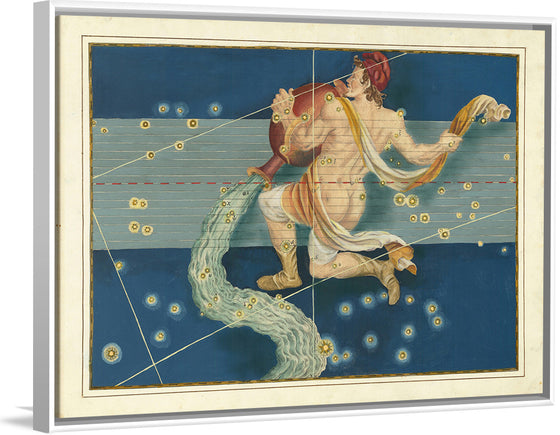 "Aquarius Vintage Zodiac Art", Johann Bayer