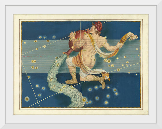 "Aquarius Vintage Zodiac Art", Johann Bayer