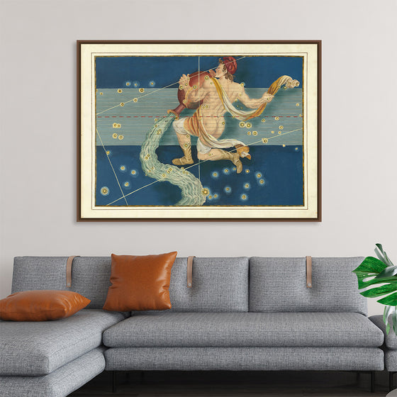 "Aquarius Vintage Zodiac Art", Johann Bayer