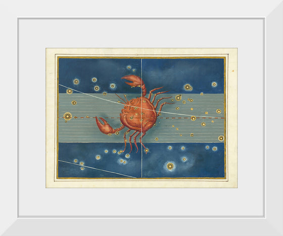 "Cancer Vintage Zodiac Art", Johann Bayer