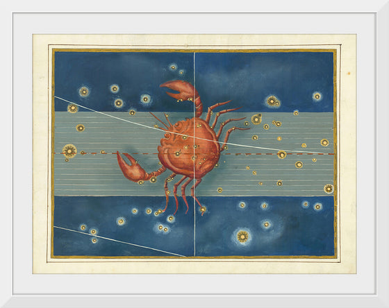 "Cancer Vintage Zodiac Art", Johann Bayer