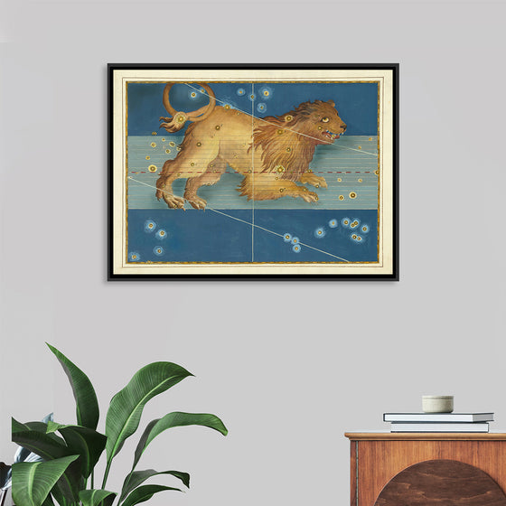 "Leo Vintage Zodiac Art", Johann Bayer