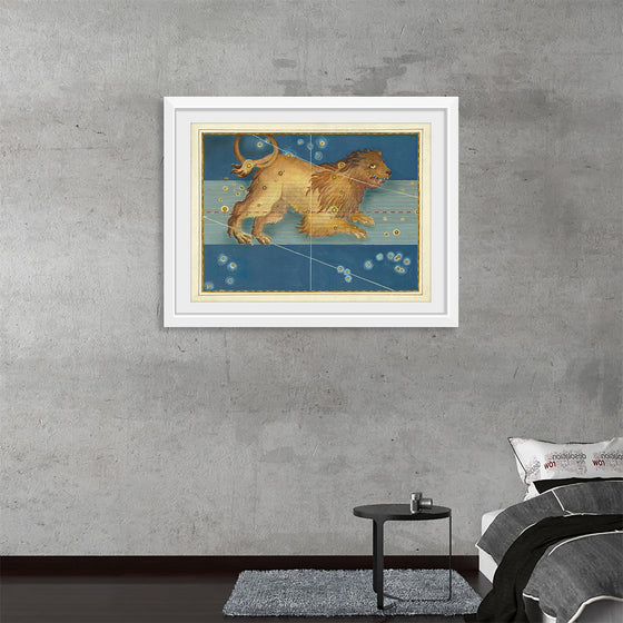 "Leo Vintage Zodiac Art", Johann Bayer