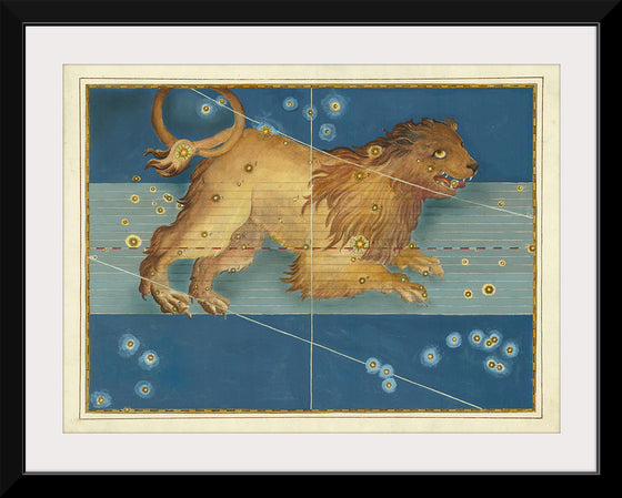 "Leo Vintage Zodiac Art", Johann Bayer