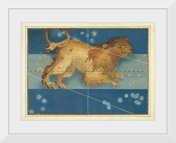 "Leo Vintage Zodiac Art", Johann Bayer