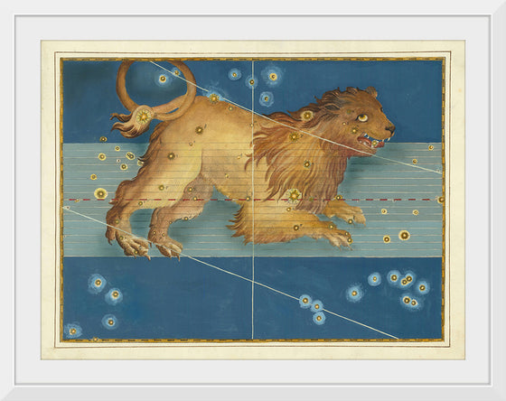 "Leo Vintage Zodiac Art", Johann Bayer