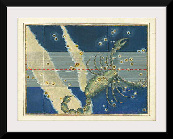 "Scorpio Vintage Zodiac Art", Johann Bayer