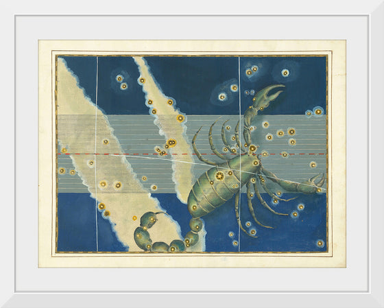 "Scorpio Vintage Zodiac Art", Johann Bayer