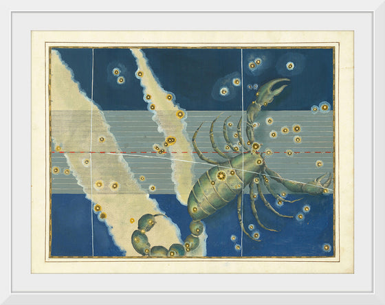 "Scorpio Vintage Zodiac Art", Johann Bayer