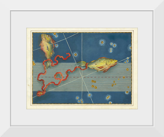 "Pisces Vintage Zodiac Art", Johann Bayer