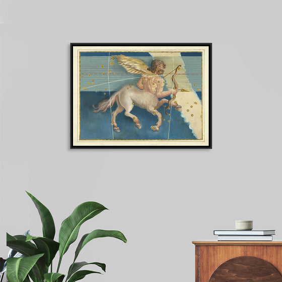 "Sagittarius Vintage Zodiac Art", Johann Bayer