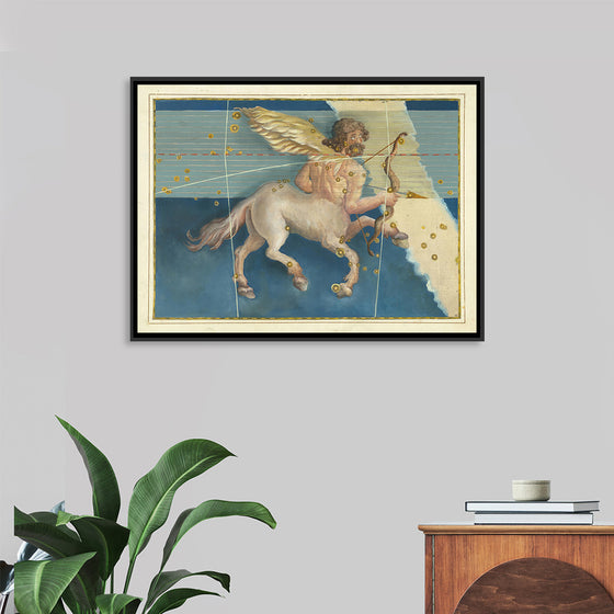 "Sagittarius Vintage Zodiac Art", Johann Bayer