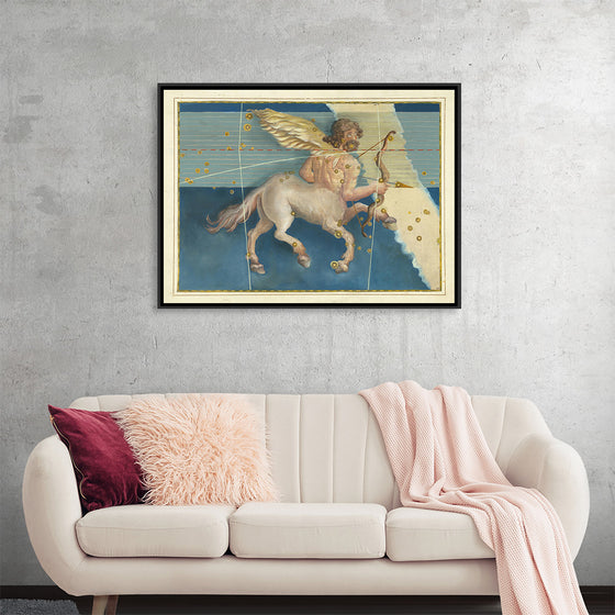 "Sagittarius Vintage Zodiac Art", Johann Bayer