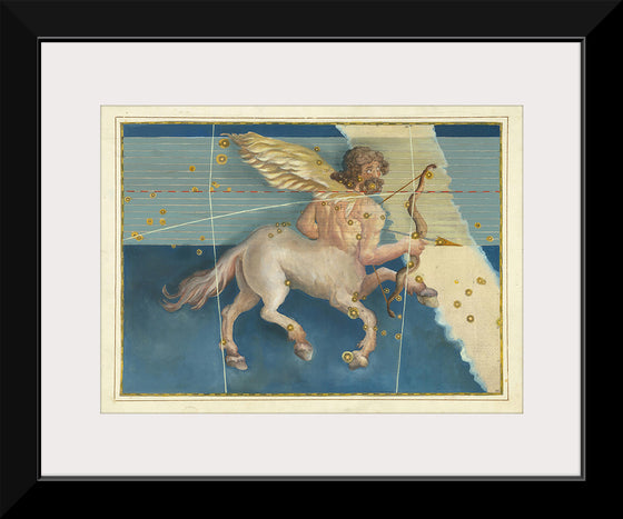 "Sagittarius Vintage Zodiac Art", Johann Bayer