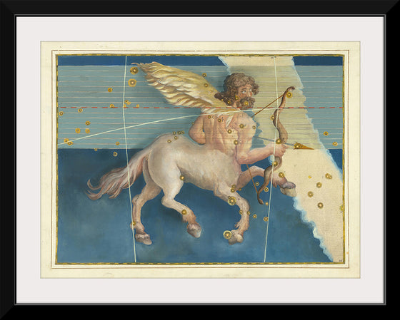 "Sagittarius Vintage Zodiac Art", Johann Bayer