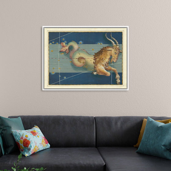 "Capricorn Vintage Zodiac Art", Johann Bayer