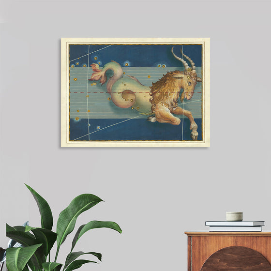 "Capricorn Vintage Zodiac Art", Johann Bayer