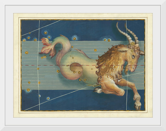 "Capricorn Vintage Zodiac Art", Johann Bayer