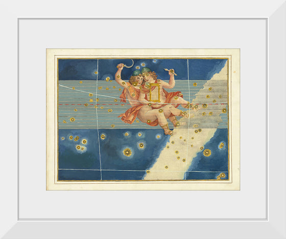 "Gemini Vintage Zodiac Art", Johann Bayer