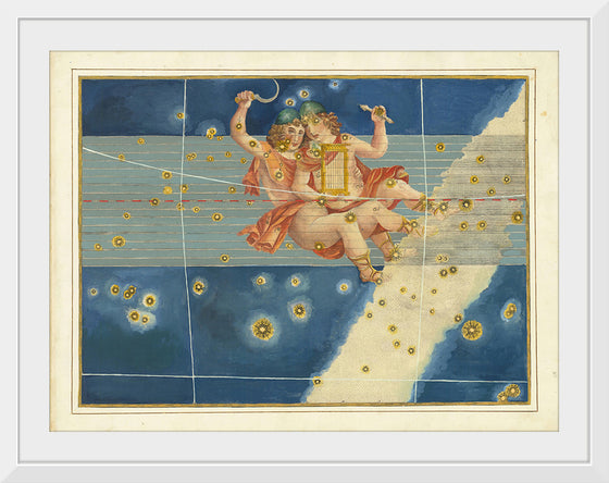 "Gemini Vintage Zodiac Art", Johann Bayer