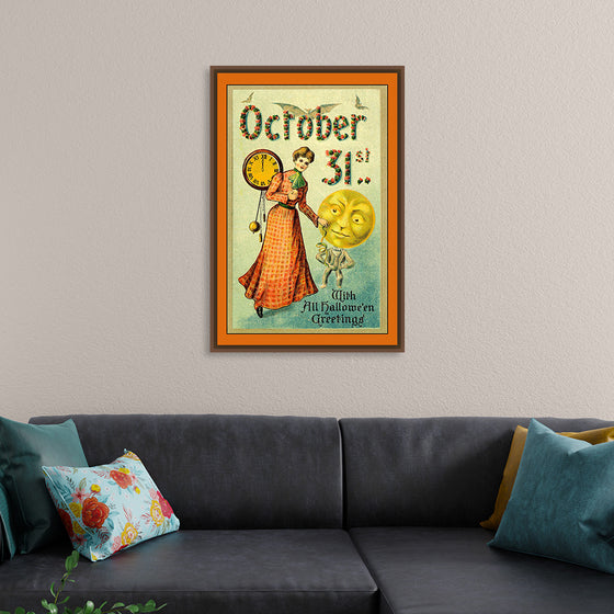 "Halloween Vintage Card"