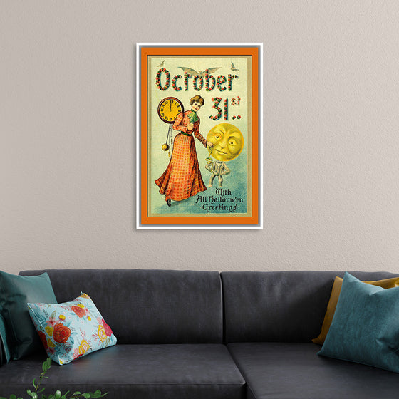 "Halloween Vintage Card"