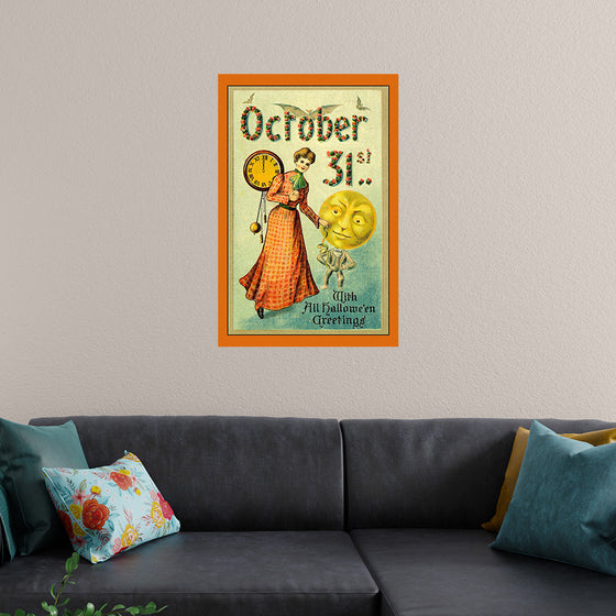 "Halloween Vintage Card"