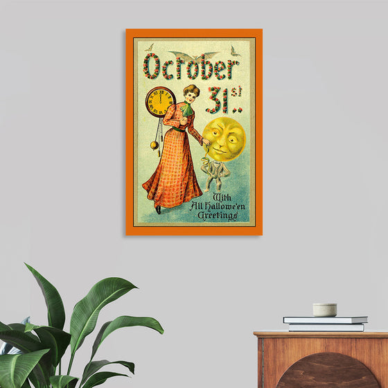 "Halloween Vintage Card"