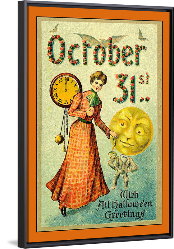 "Halloween Vintage Card"