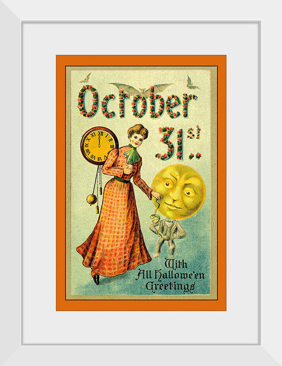 "Halloween Vintage Card"