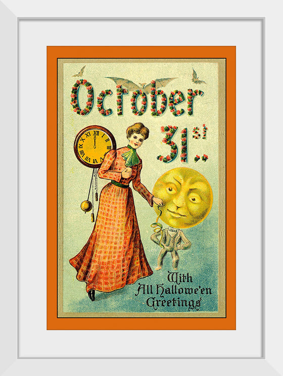 "Halloween Vintage Card"