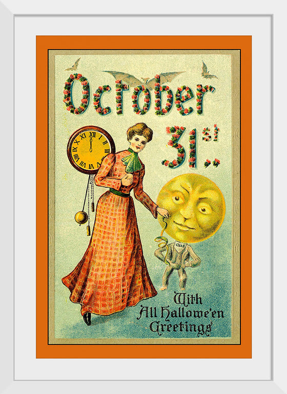 "Halloween Vintage Card"