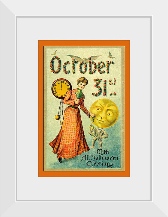 "Halloween Vintage Card"