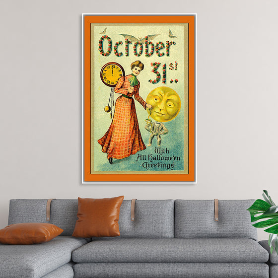 "Halloween Vintage Card"