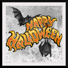 "Bats And Happy Halloween"