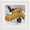 "Bats And Happy Halloween"