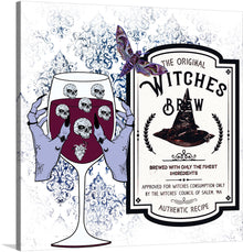  This vintage advertisement is the perfect companion for your cauldron! Witches Brew is a spooky and delicious cocktail that is perfect for Halloween or any other time you need a magical potion. 