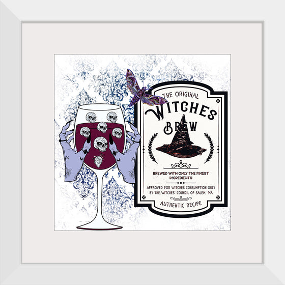 "Witches Brew Vintage Poster"