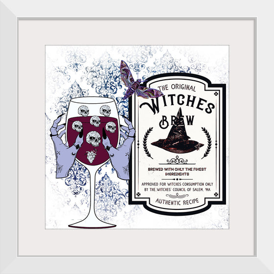 "Witches Brew Vintage Poster"