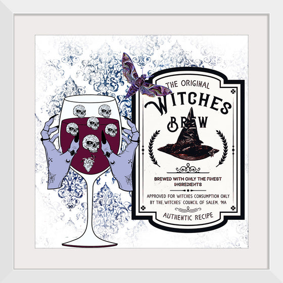 "Witches Brew Vintage Poster"