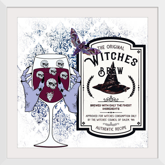 "Witches Brew Vintage Poster"