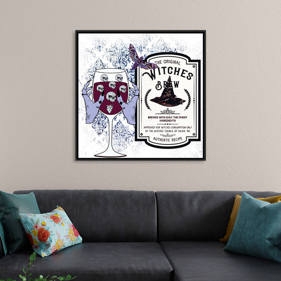 "Witches Brew Vintage Poster"