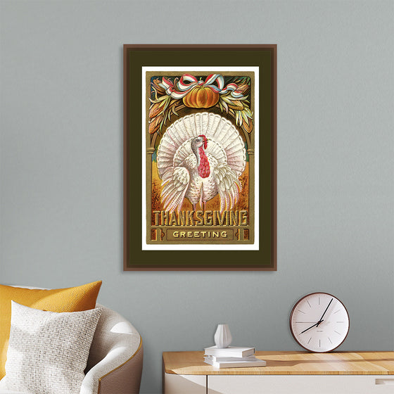 "Thanksgiving Day Vintage Card"