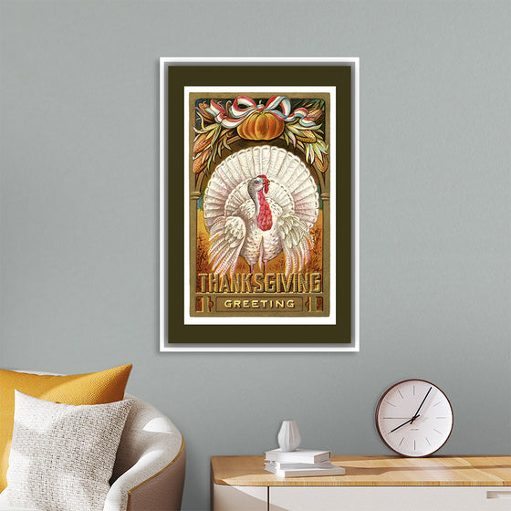 "Thanksgiving Day Vintage Card"