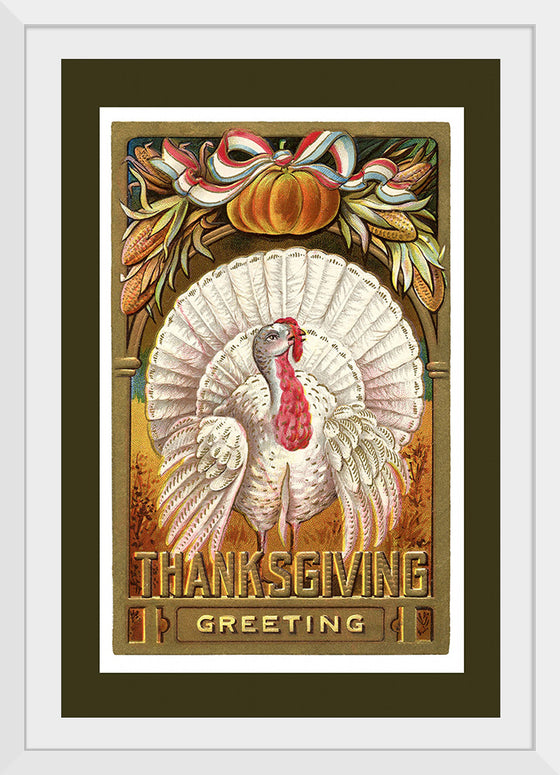 "Thanksgiving Day Vintage Card"